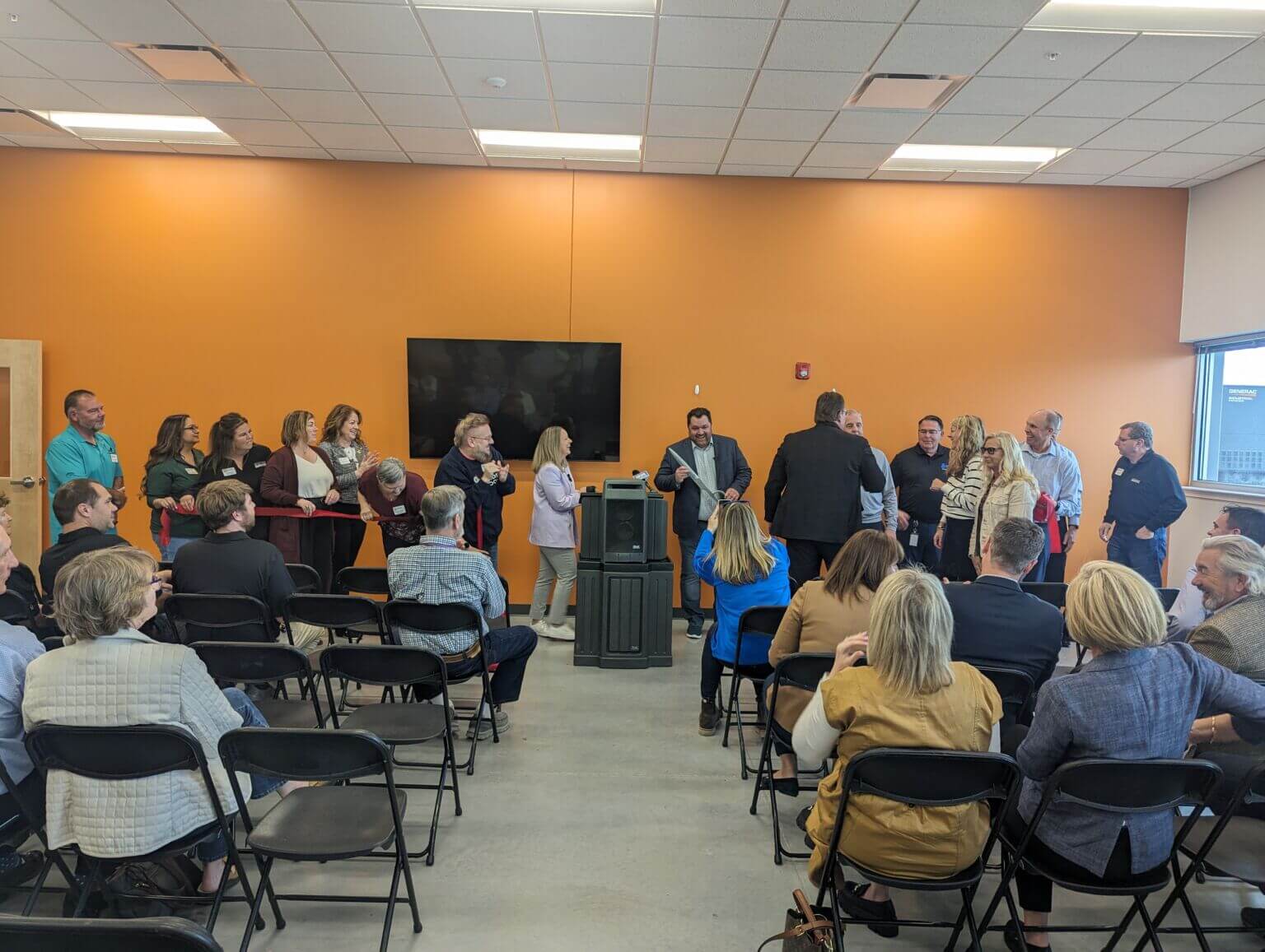 General Mills Regional Distribution Center Ribbon Cutting Belvidere